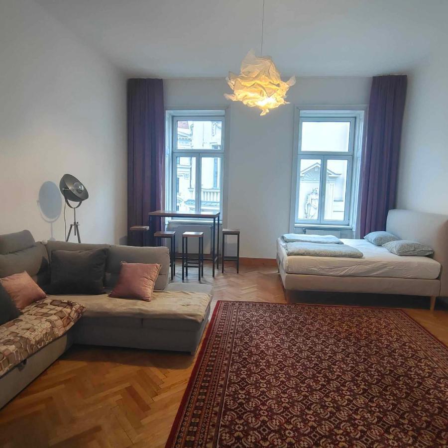Large 4 Room Apartment In The Center Of فيينا المظهر الخارجي الصورة